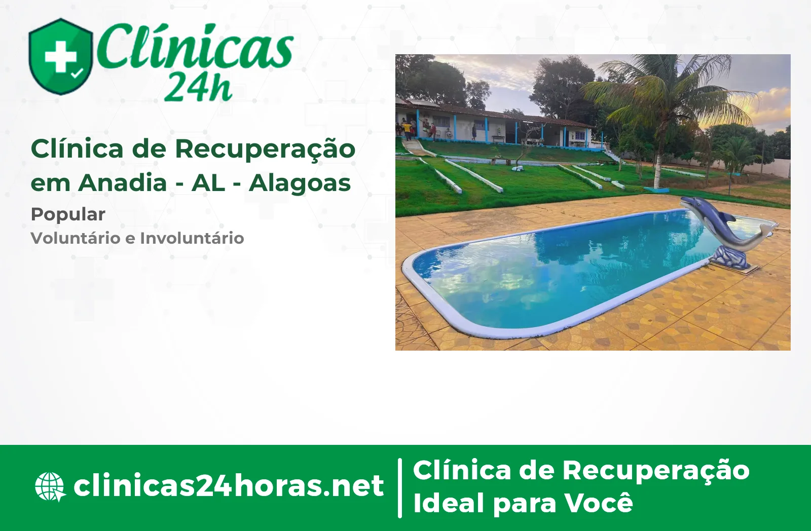 Clínica de Recuperação em Anadia Masculina