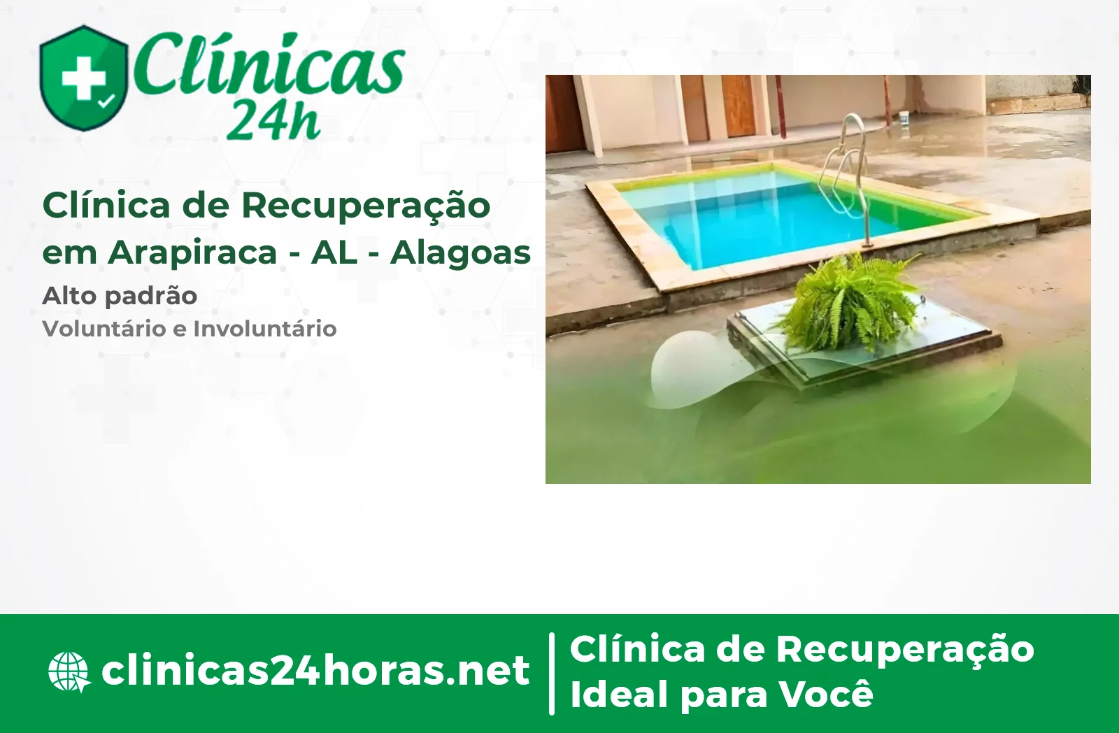 Clínica de Recuperação em Arapiraca Masculina
