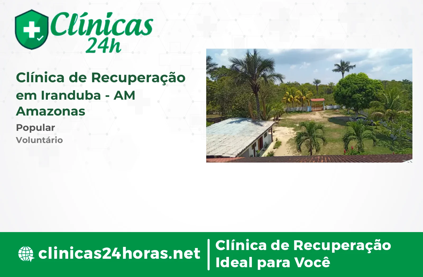 Clínica de Recuperação em Iranduba Masculina 4