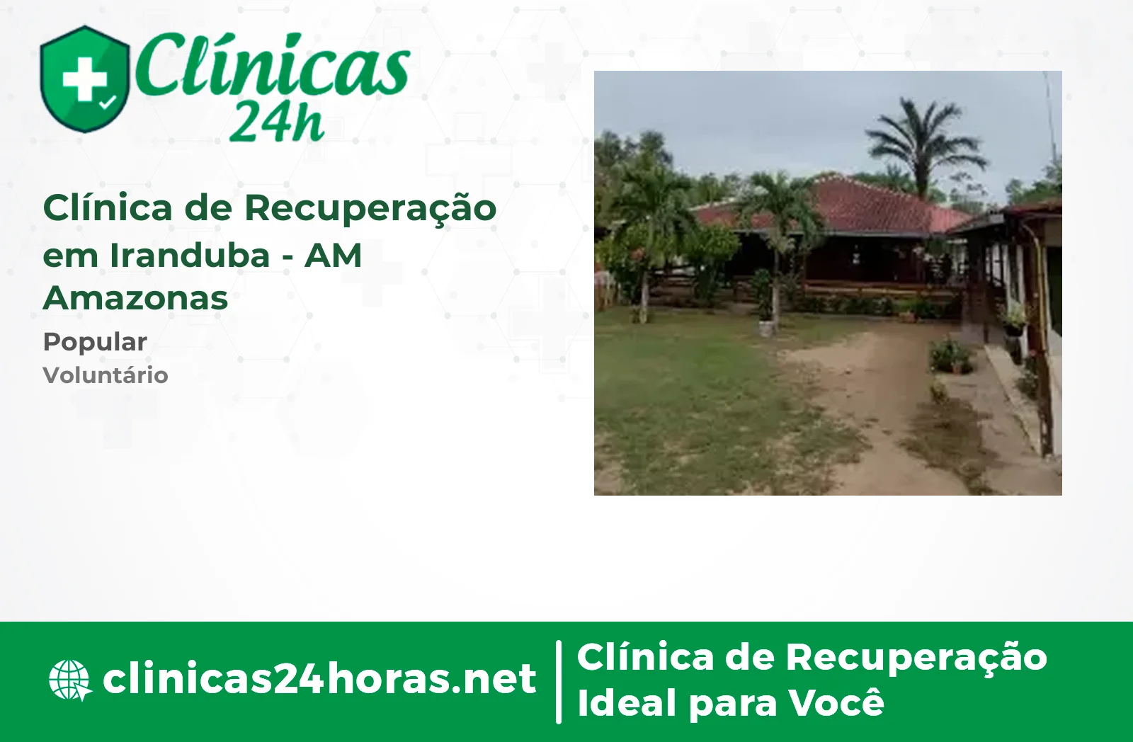 Clínica de Recuperação em Iranduba Masculina 5