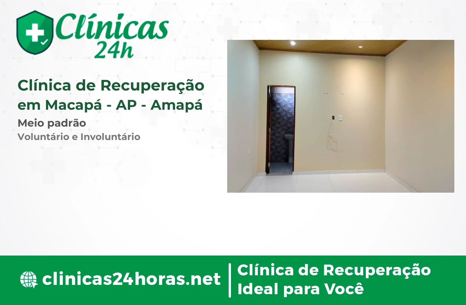 Clínica de Recuperação em Macapá Masculina 3