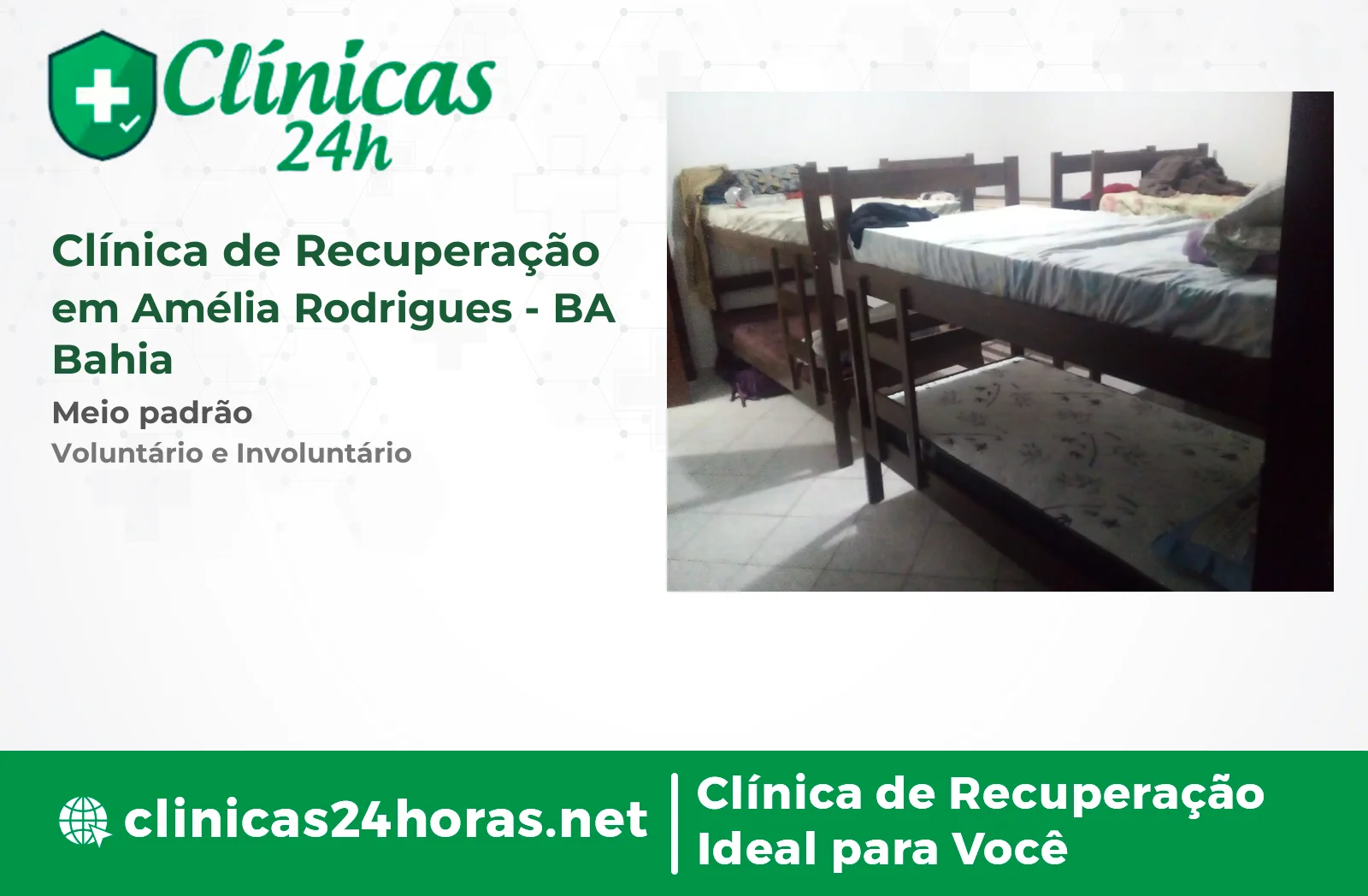 Clínica de Recuperação em Amélia Rodrigues Masculina 5