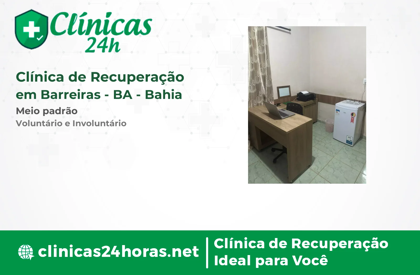 Clínica de Recuperação em Barreiras Masculina 5