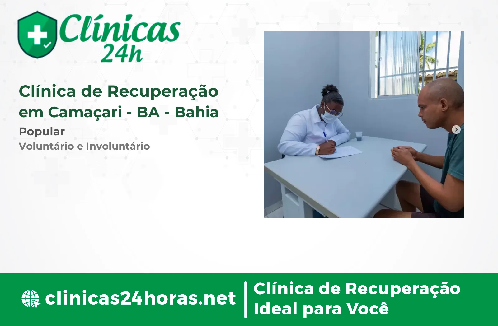Clínica de Recuperação em Camaçari Masculina-8 5