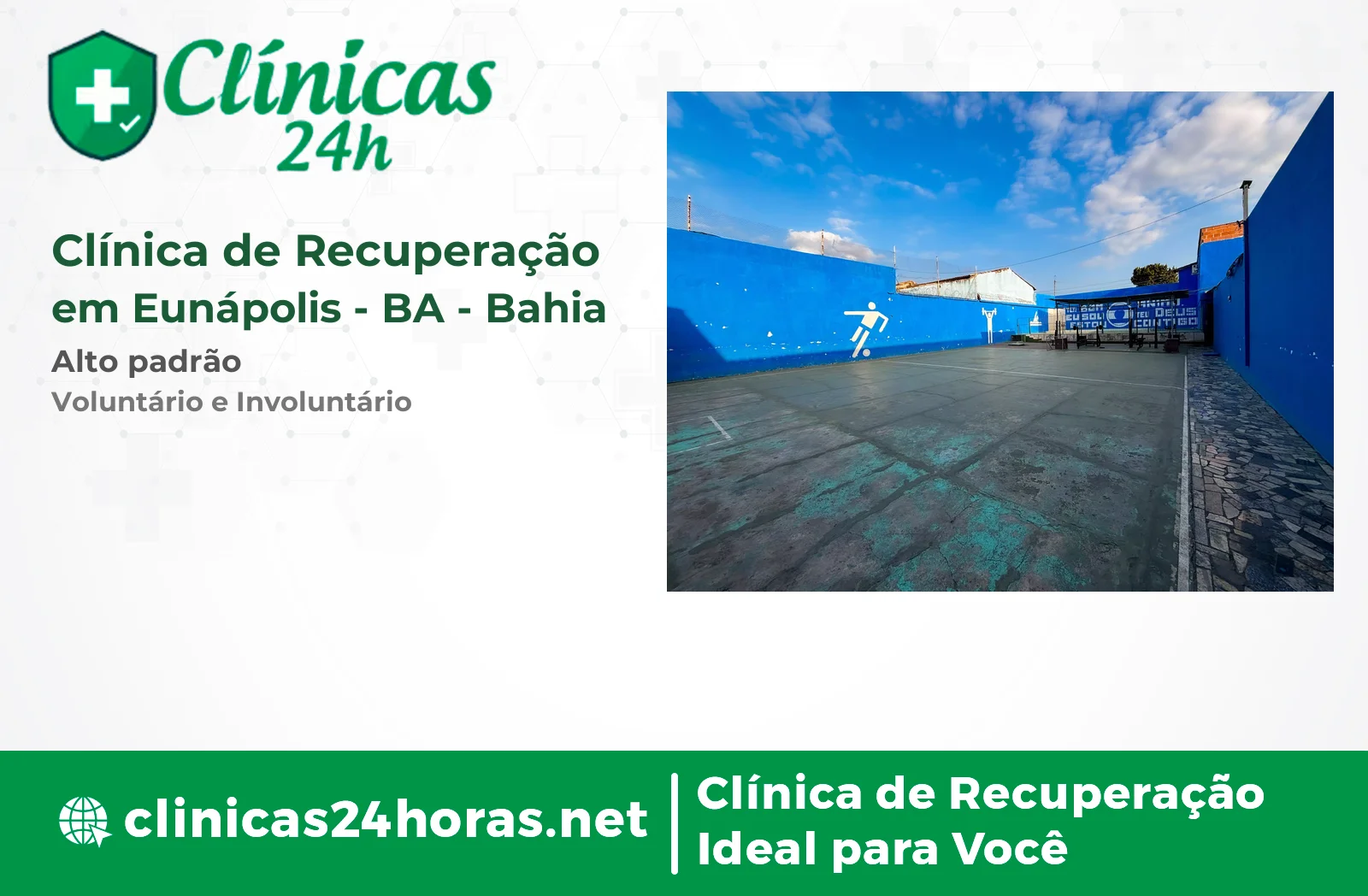 Clínica de Recuperação em Eunápolis Masculina