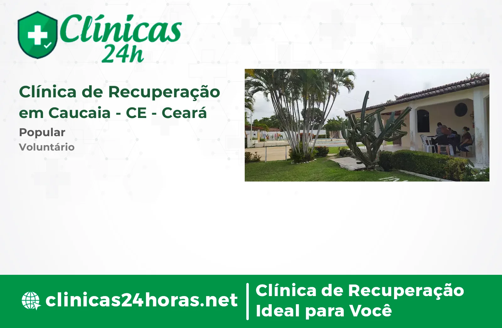 Clínica de Recuperação em Caucaia Masculina 4
