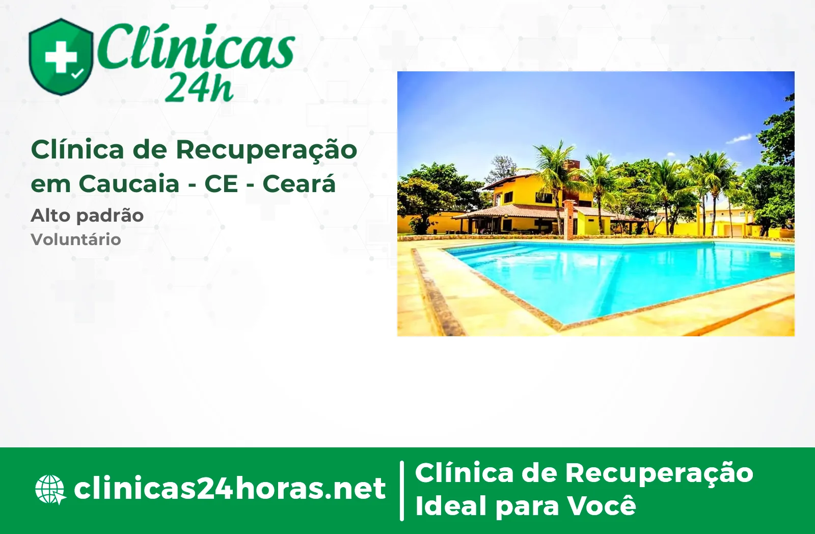 Clínica de Recuperação em Caucaia Mista