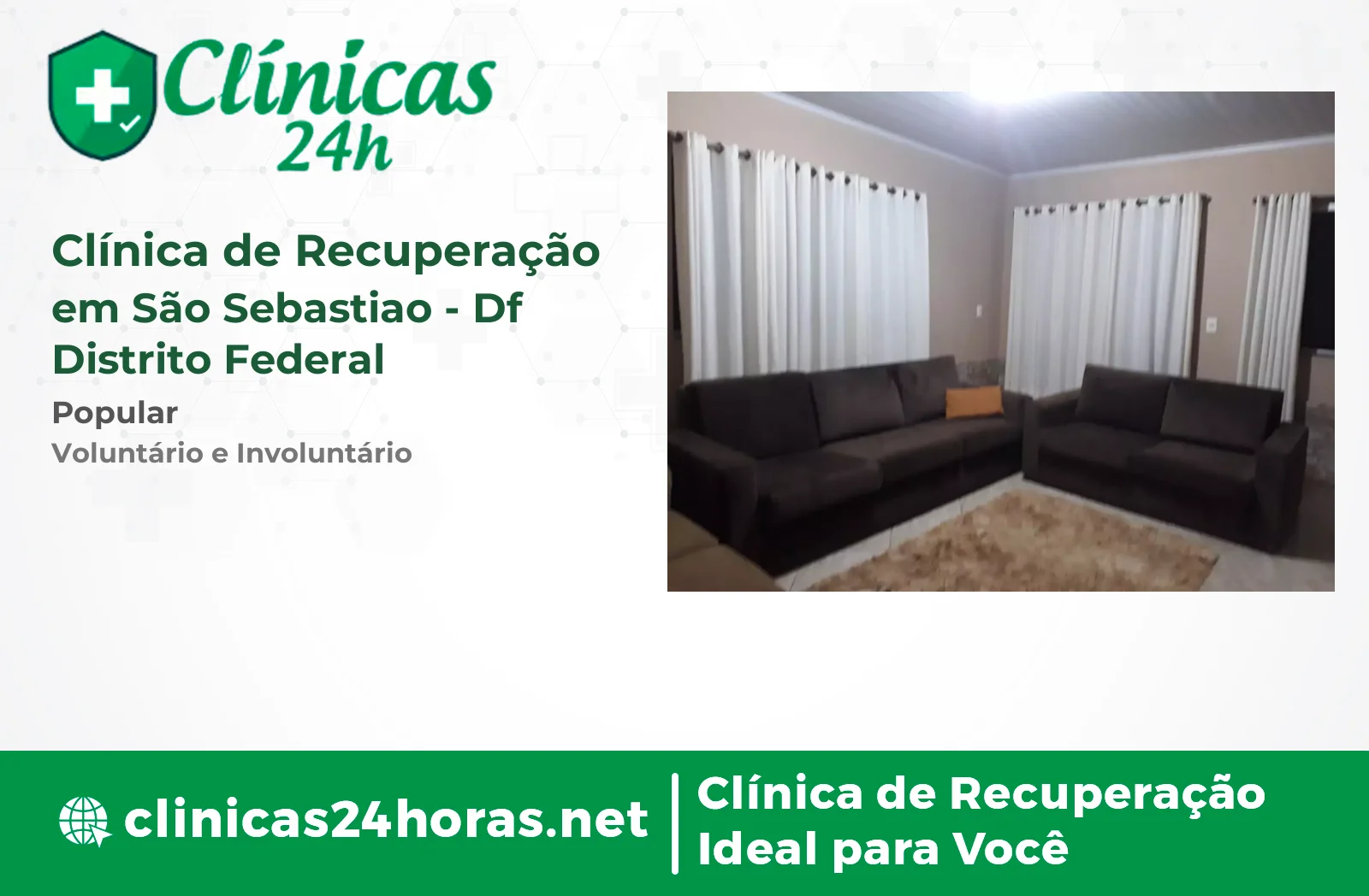 Clínica de Recuperação em São Sebastiao Masculina 3