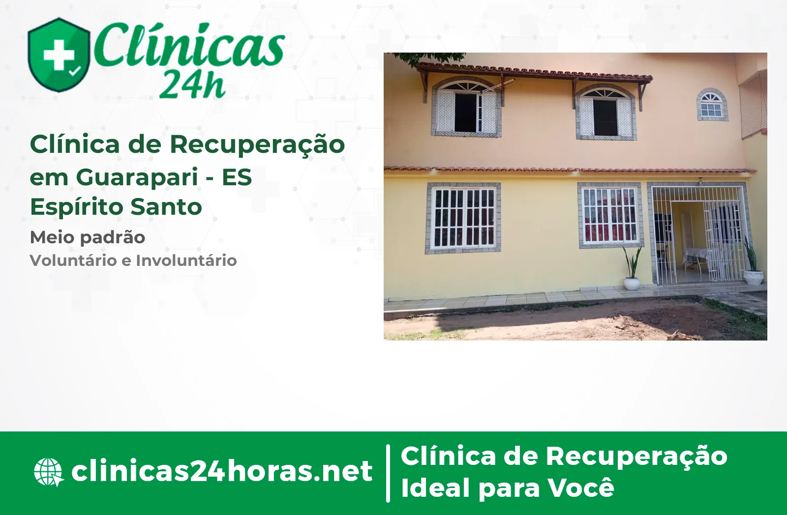 Clínica de Recuperação em Guarapari Feminina