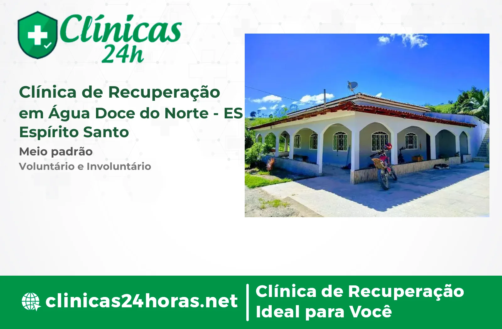 Clínica de Recuperação em Água Doce do Norte Masculina 2