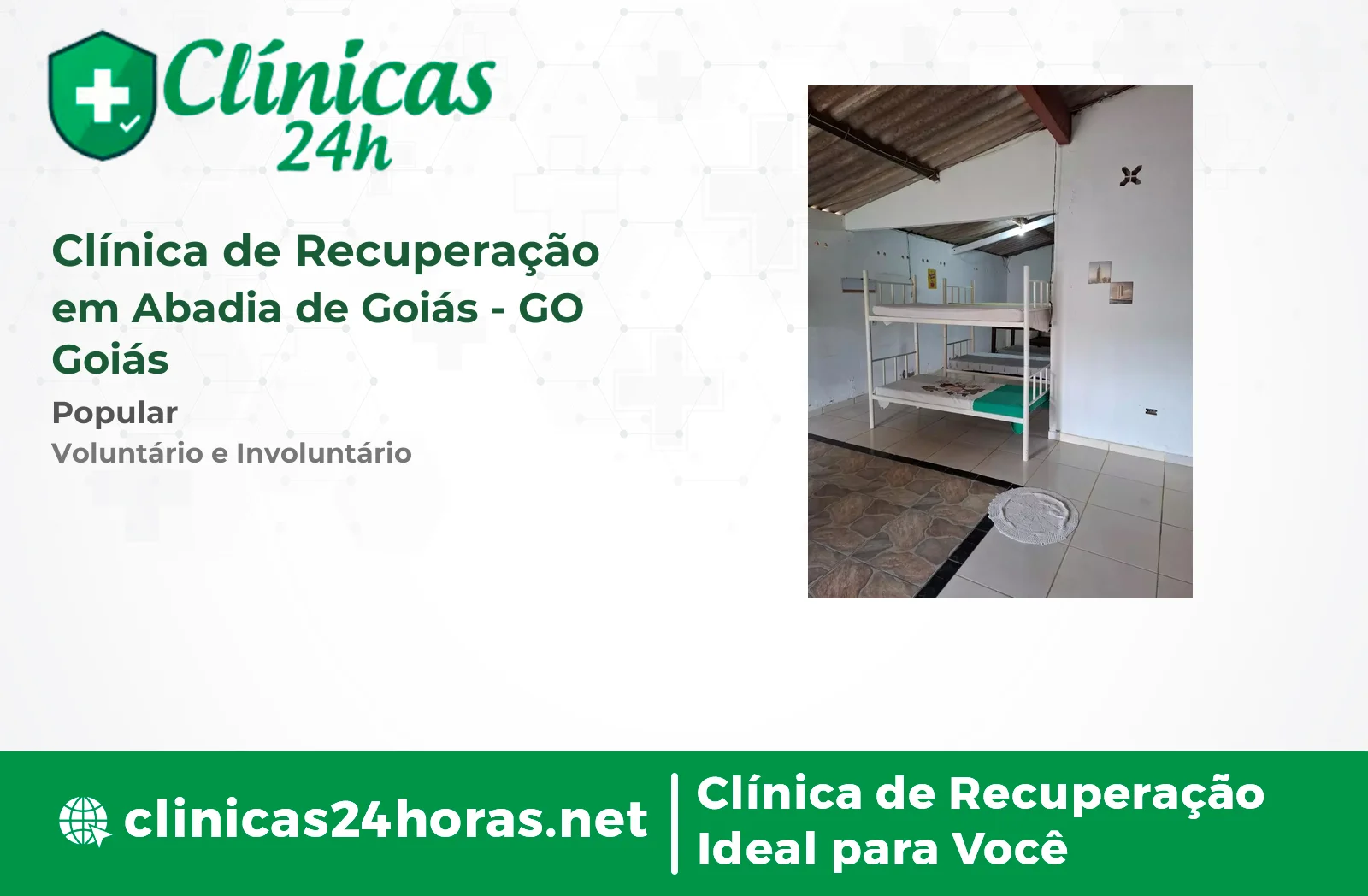 Clínica de Recuperação em Abadia de Goiás Masculina 4