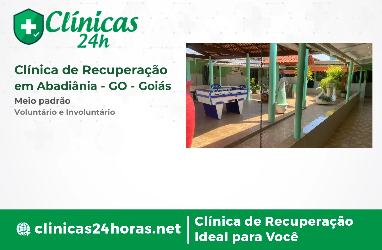 Clínica de Recuperação em Abadiânia Masculina 2