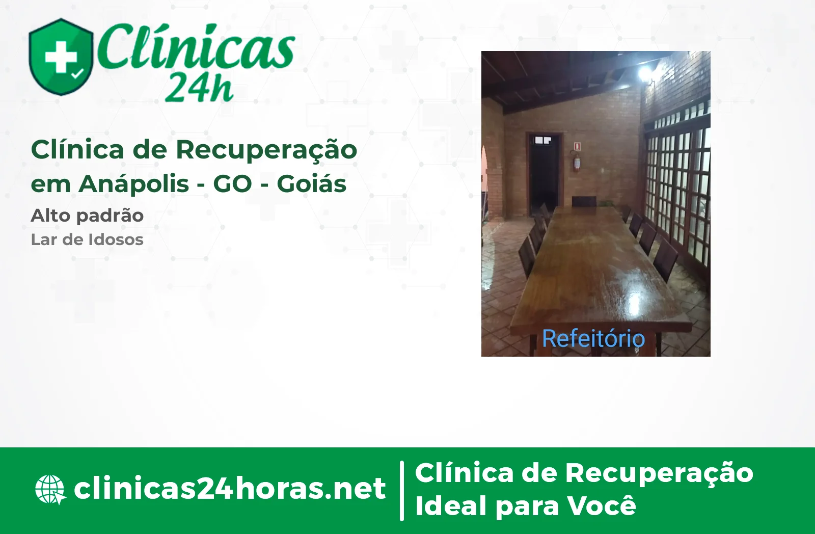 Clínica de Recuperação em Anápolis Mista