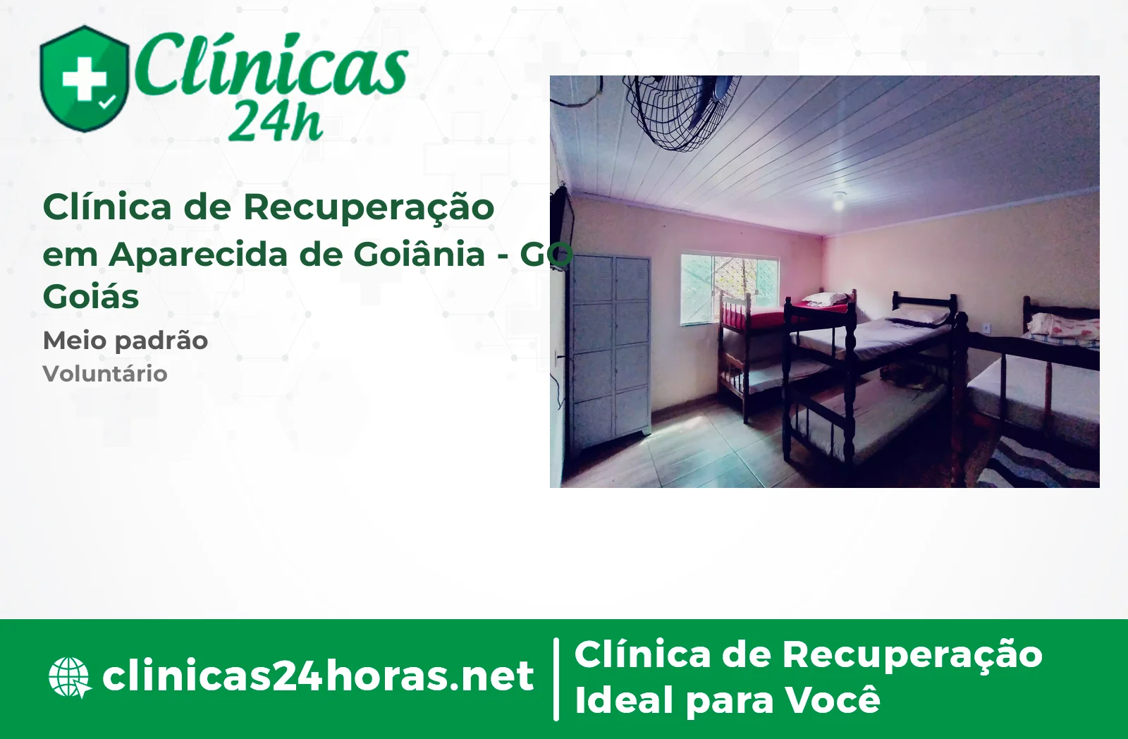 Clínica de Recuperação em Aparecida de Goiânia Masculina 5