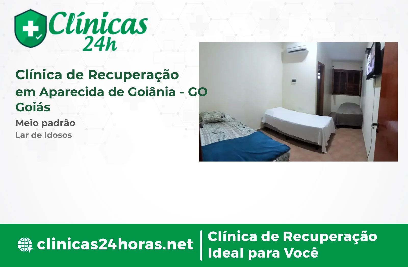 Clínica de Recuperação em Aparecida de Goiânia Mista 5