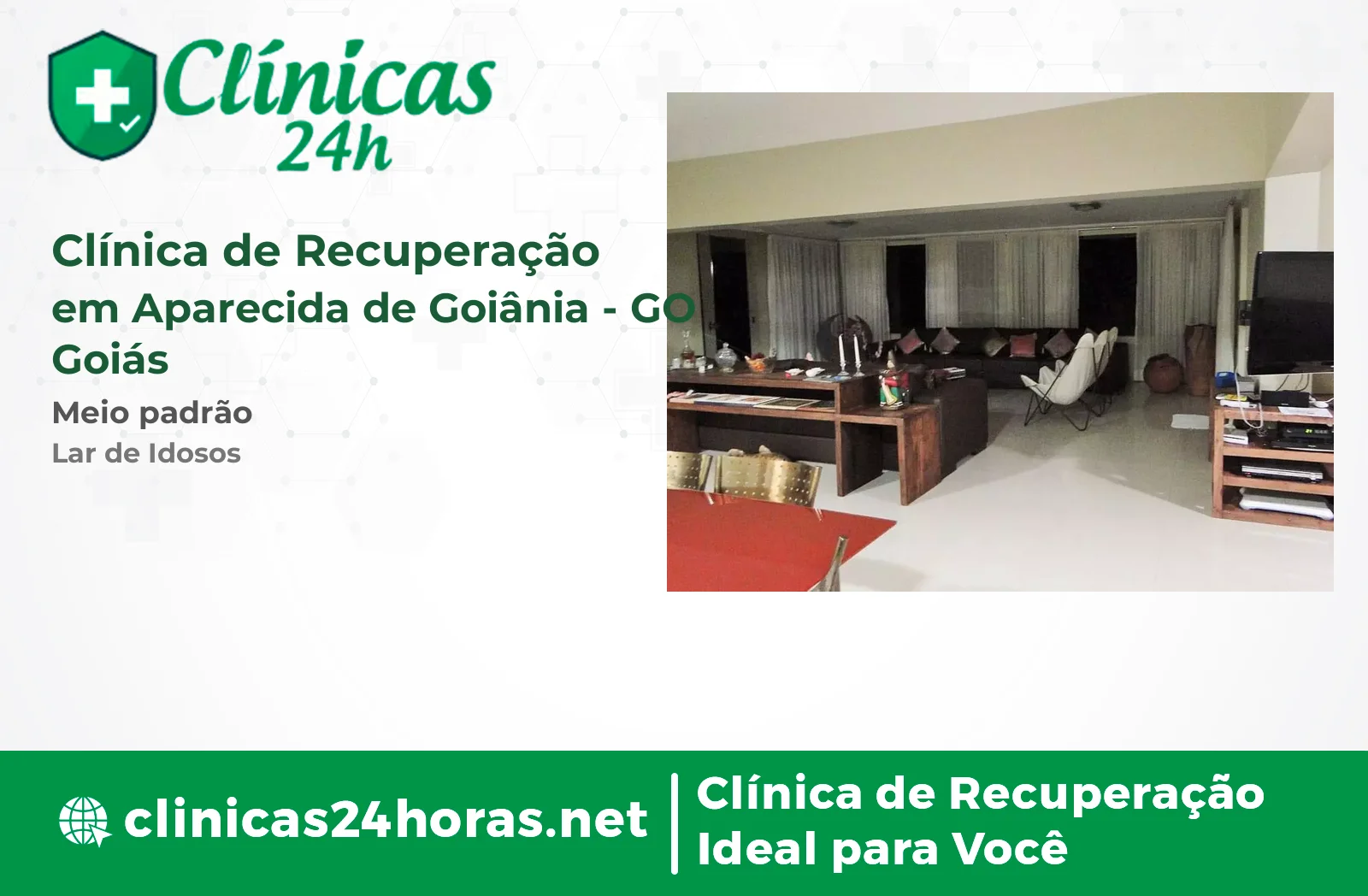 Clínica de Recuperação em Aparecida de Goiânia Mista 4