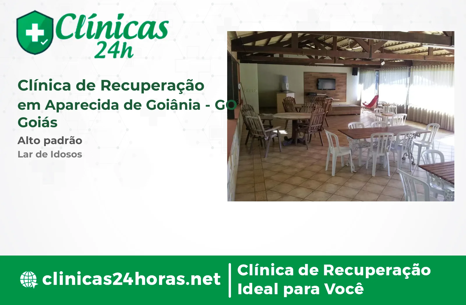 Clínica de Recuperação em Aparecida de Goiânia Mista-2