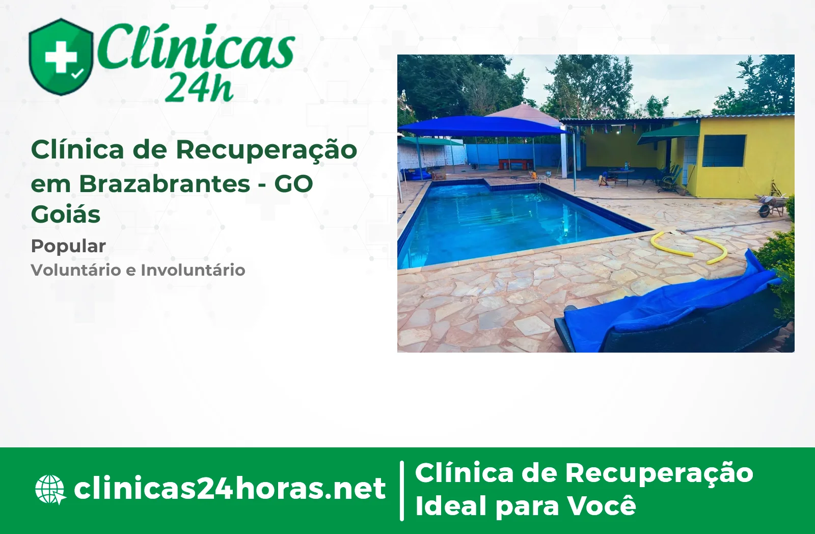 Clínica de Recuperação em Brazabrantes Masculina