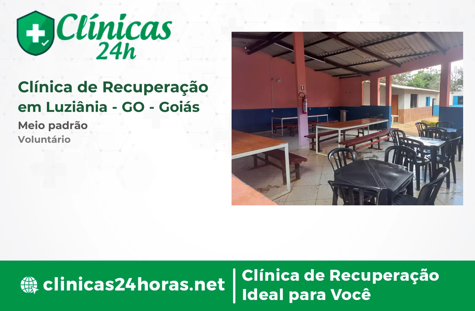 Clínica de Recuperação em Luziânia Masculina 5