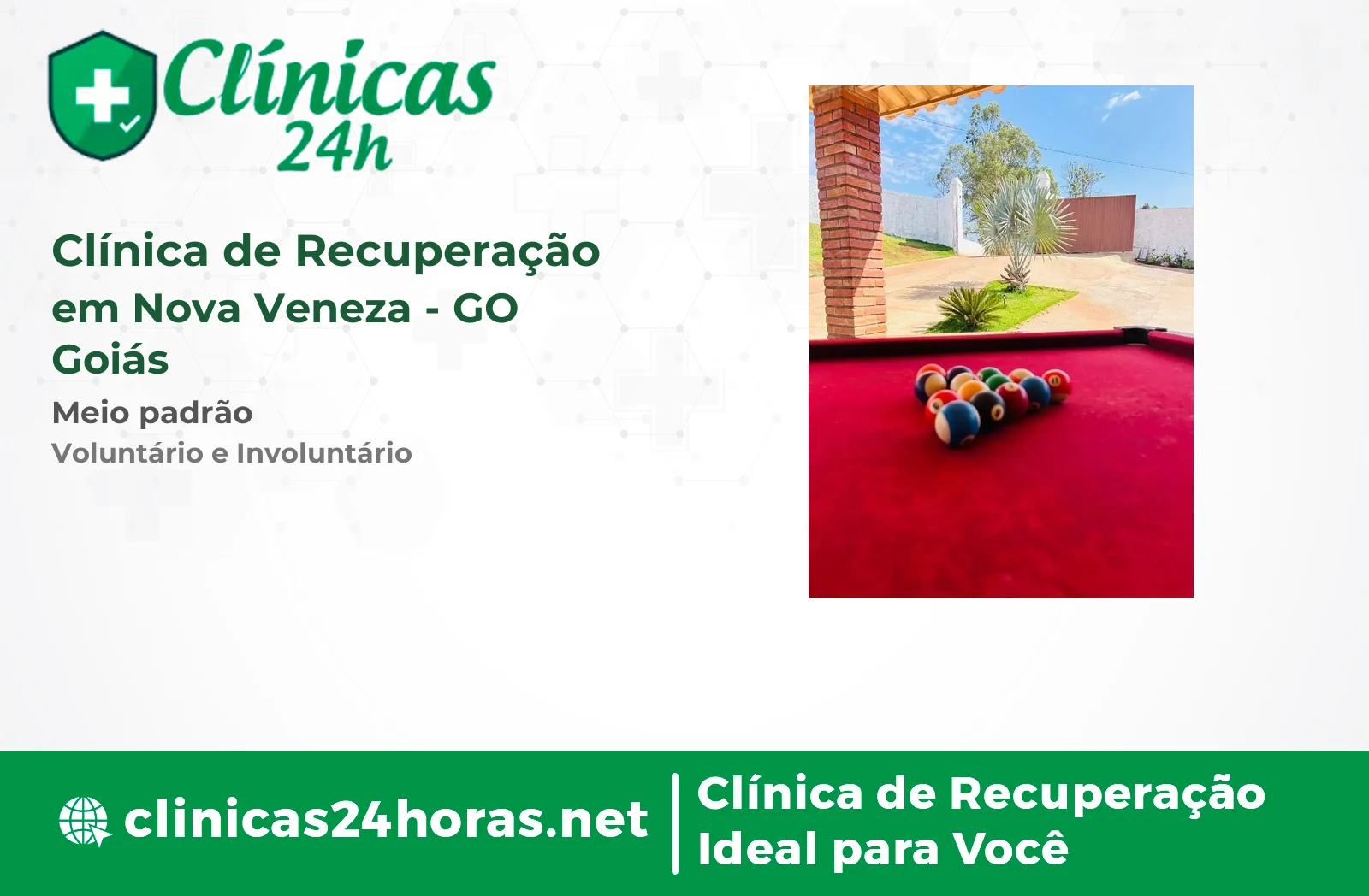 Clínica de Recuperação em Nova Veneza Masculina 5