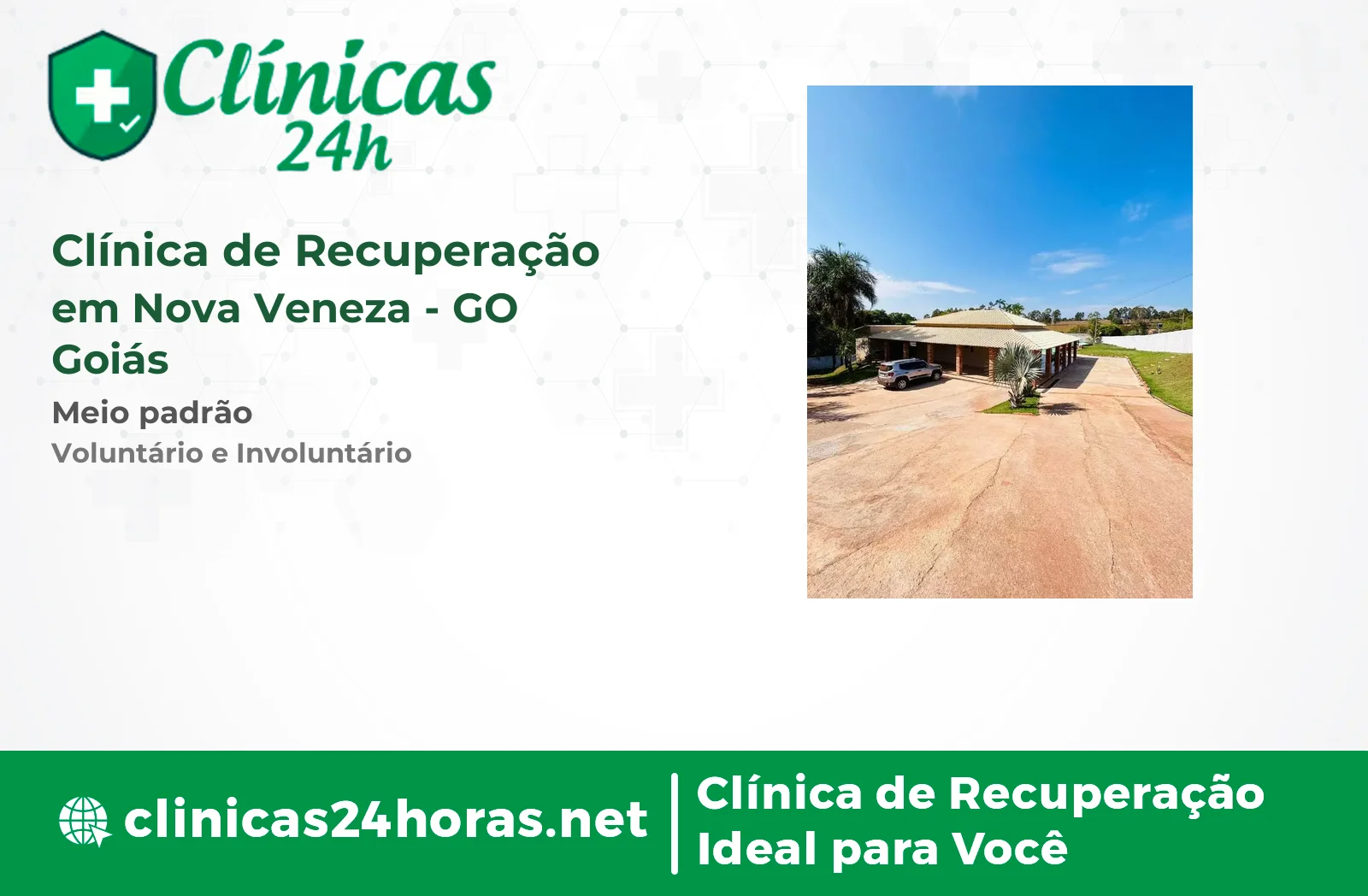 Clínica de Recuperação em Nova Veneza Masculina 4