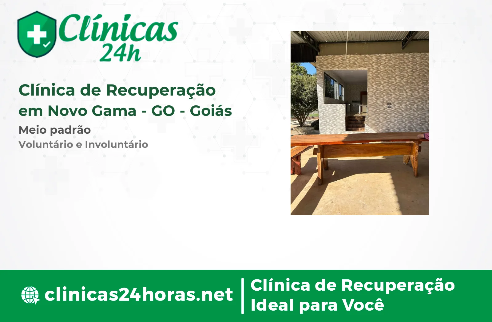 Clínica de Recuperação em Novo Gama Feminina 4