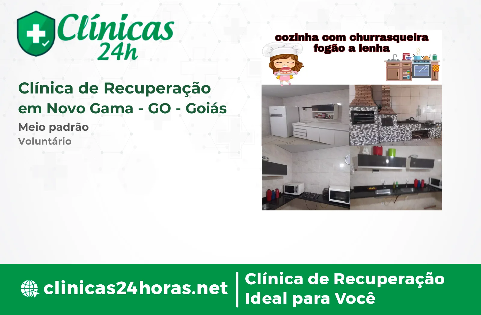 Clínica de Recuperação em Novo Gama Masculina 5