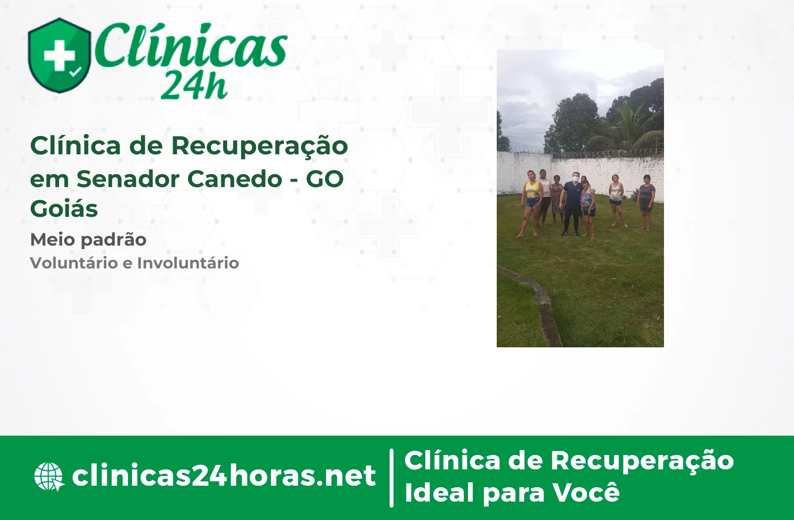 Clínica de Recuperação em Senador Canedo Feminina 3