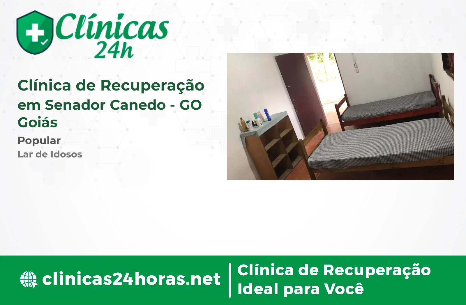 Clínica de Recuperação em Senador Canedo Masculina 3