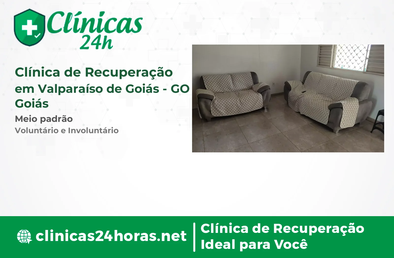 Clínica de Recuperação em Valparaíso de Goiás Masculina 5