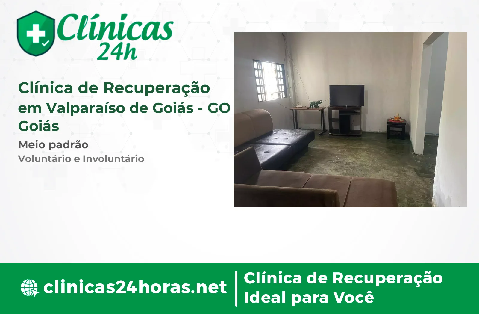 Clínica de Recuperação em Valparaíso de Goiás Masculina-4