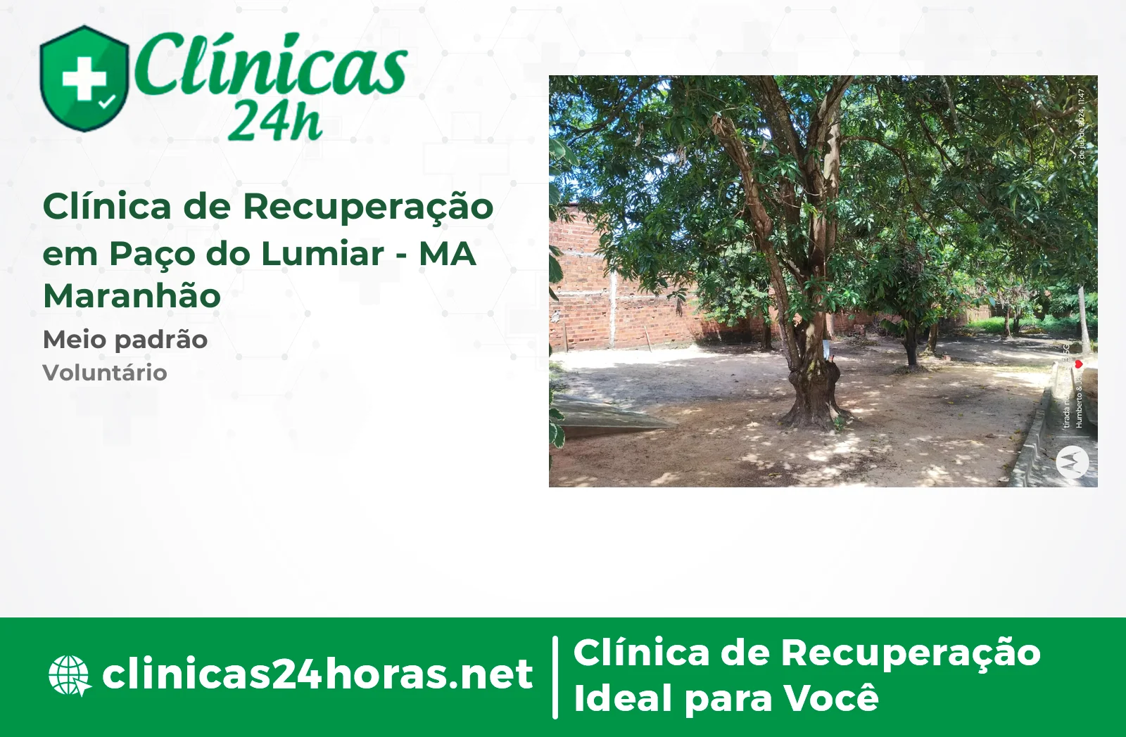 Clínica de Recuperação em Paço do Lumiar Masculina 5