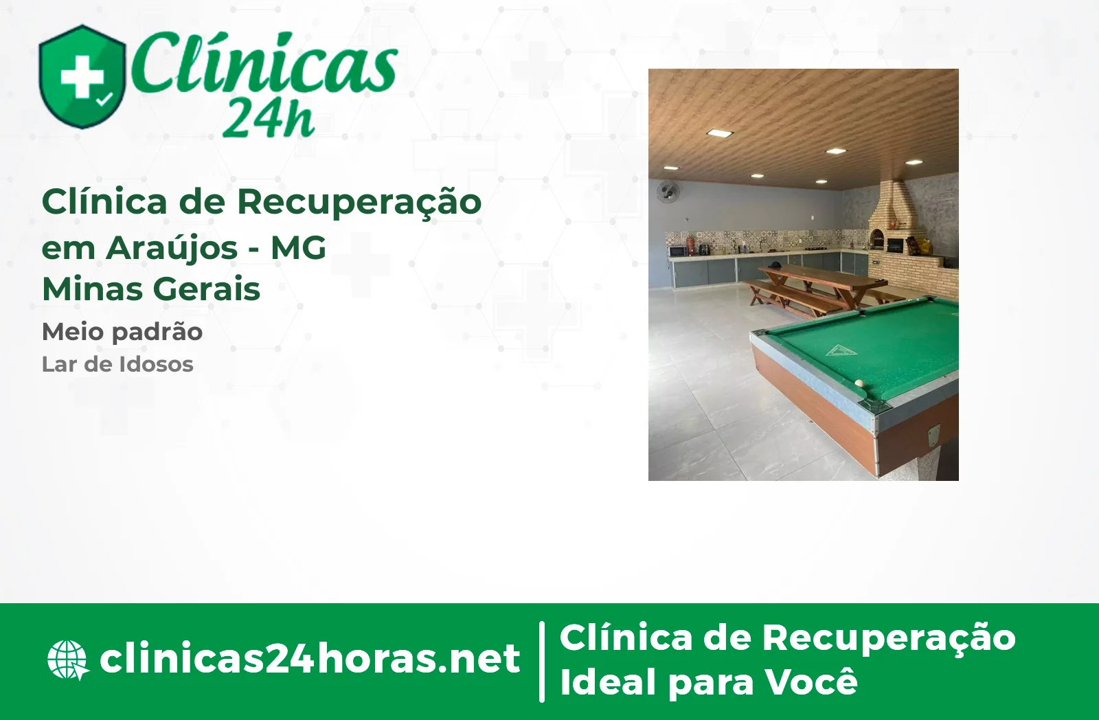 Clínica de Recuperação em Araújos Masculina 5