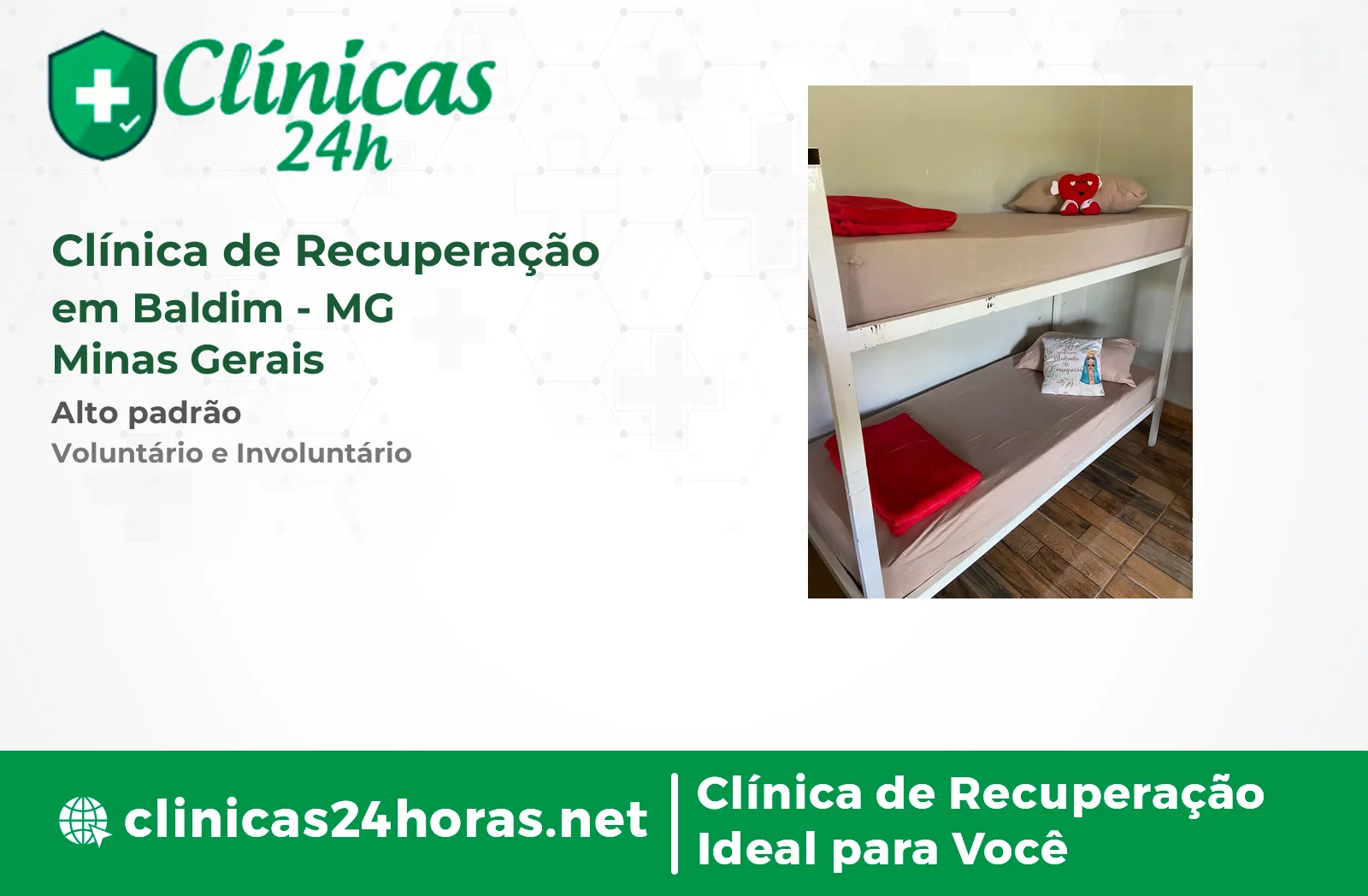 Clínica de Recuperação em Baldim Feminina 3