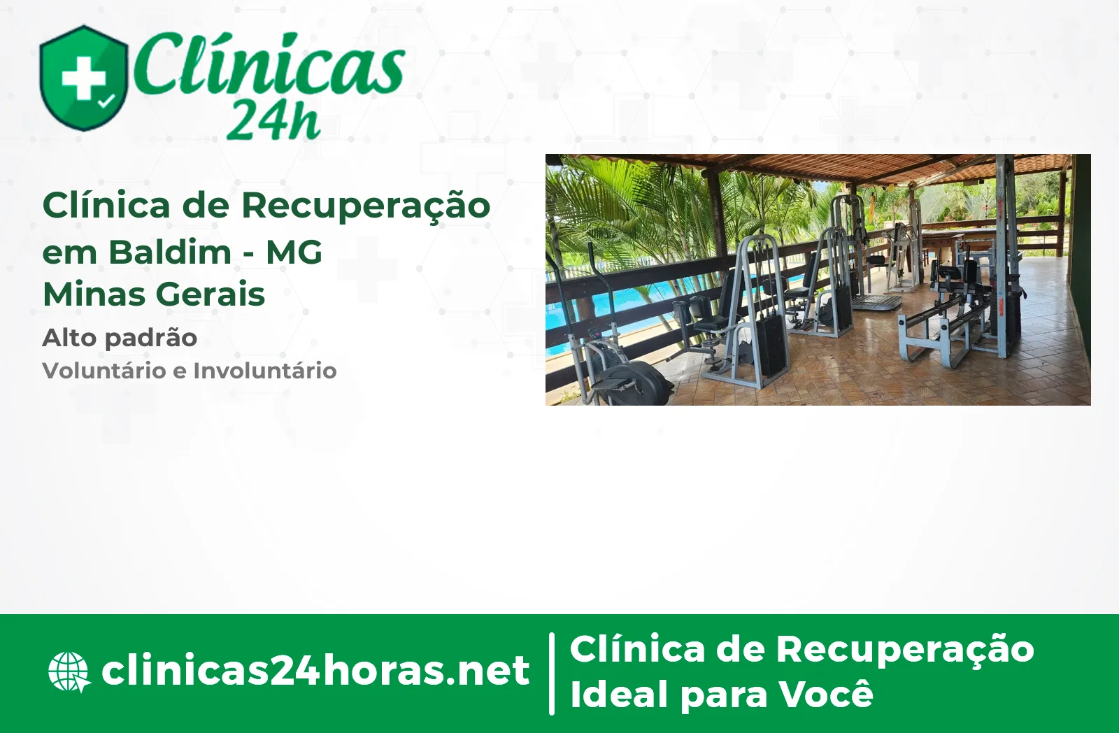 Clínica de Recuperação em Baldim Feminina 2