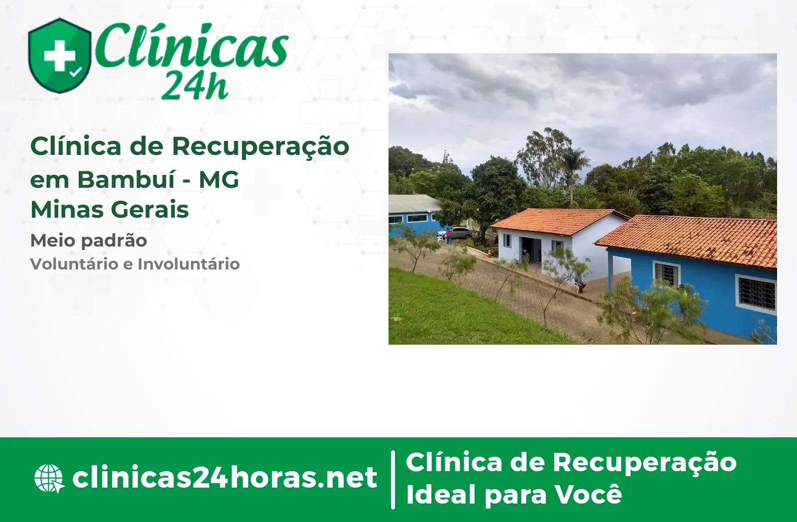 Clínica de Recuperação em Bambuí Masculina 2
