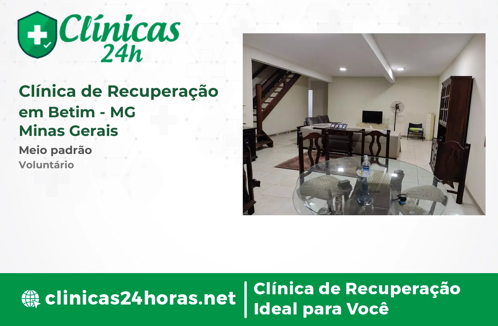 Clínica de Recuperação em Betim Masculina 2