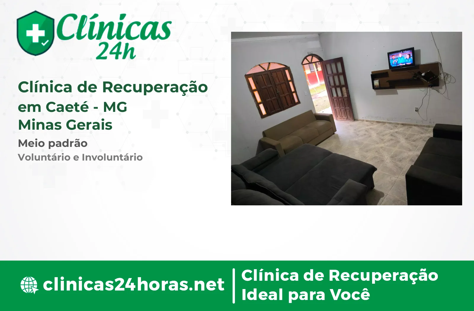 Clínica de Recuperação em Caeté Masculina 2