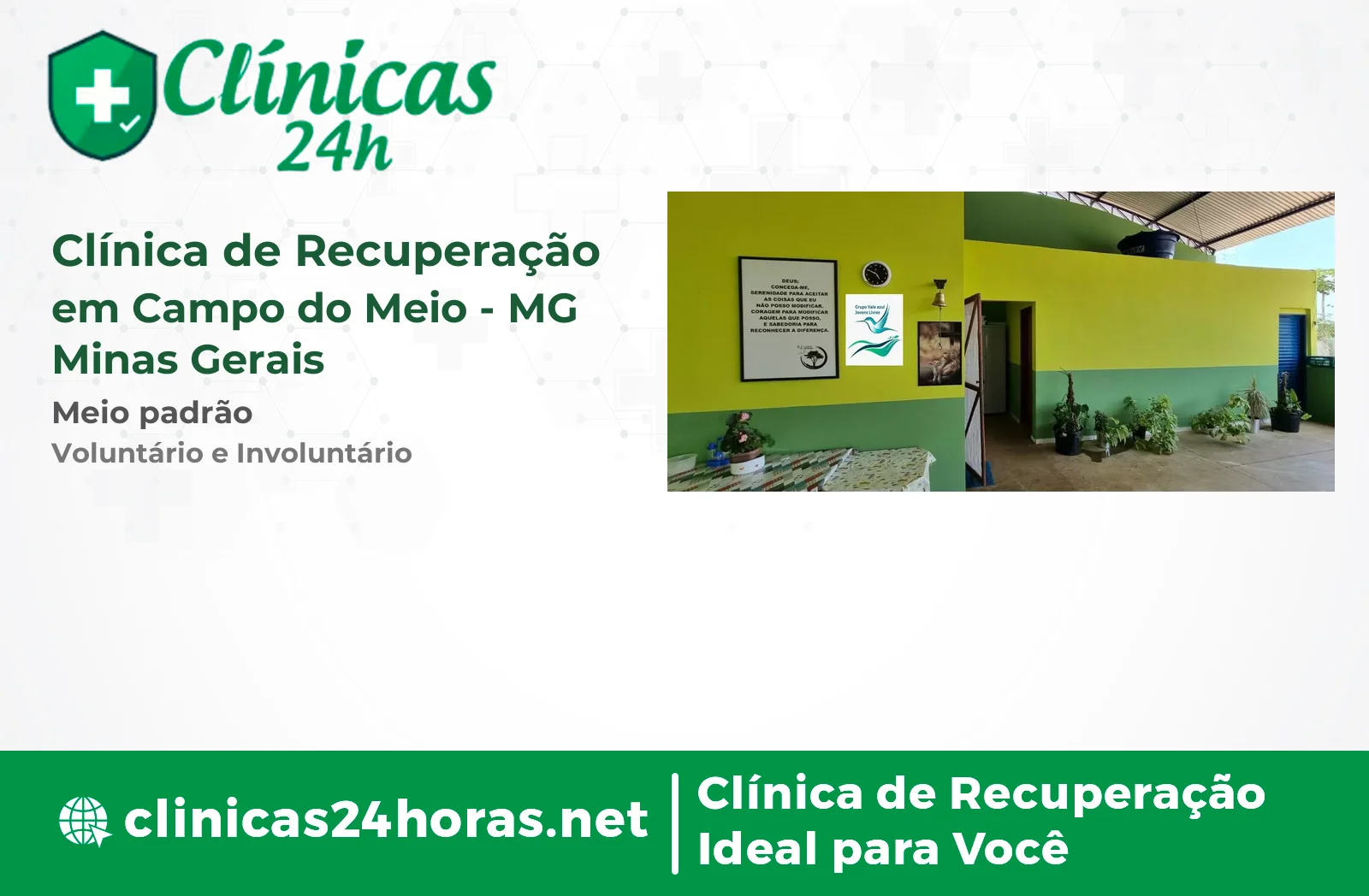 Clínica de Recuperação em Campo do Meio Masculina 2