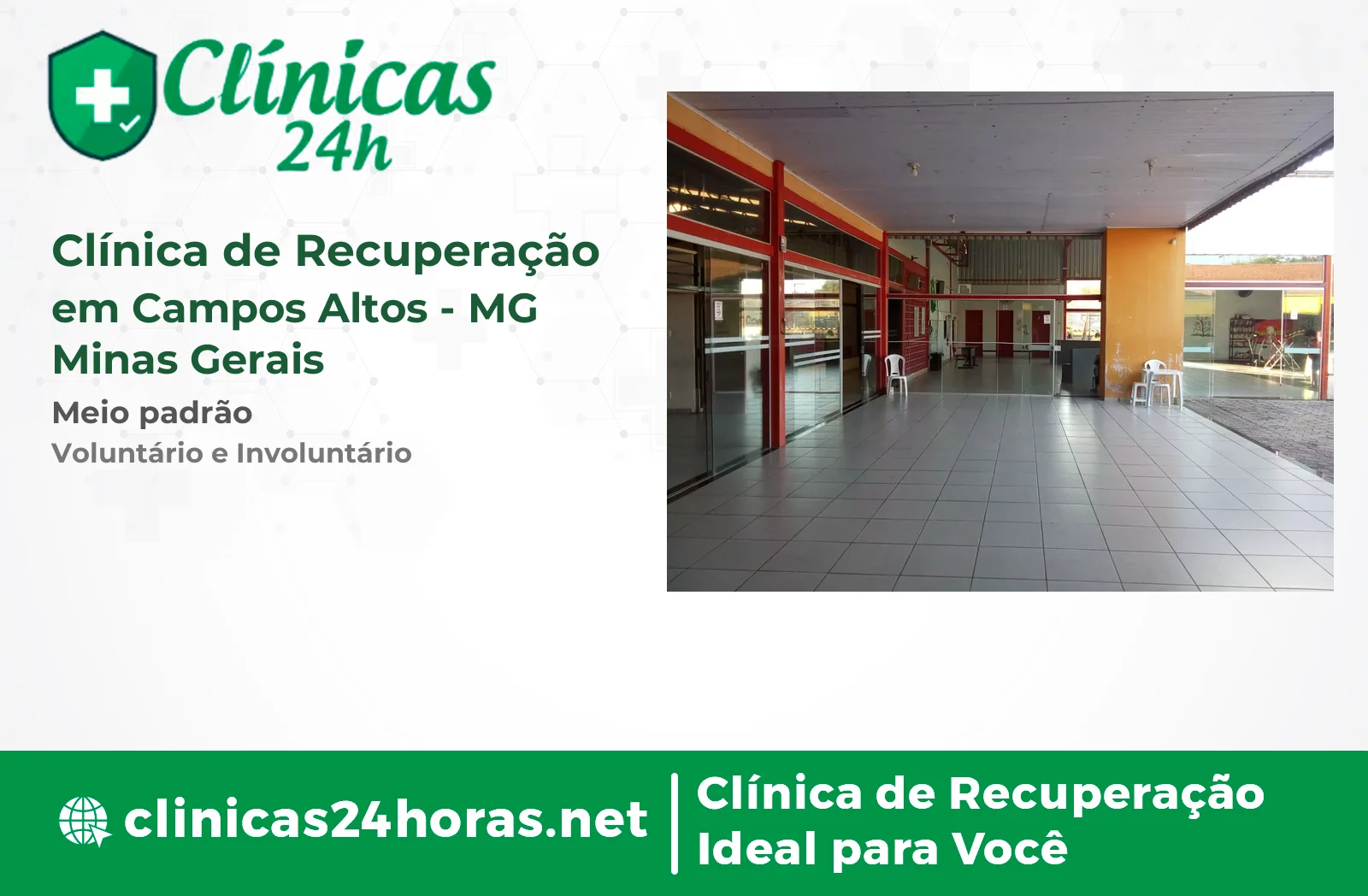 Clínica de Recuperação em Campos Altos Feminina