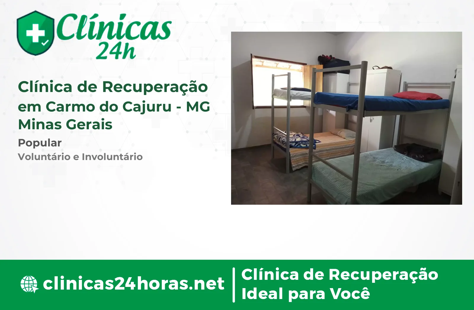 Clínica de Recuperação em Carmo do Cajuru Masculina 4