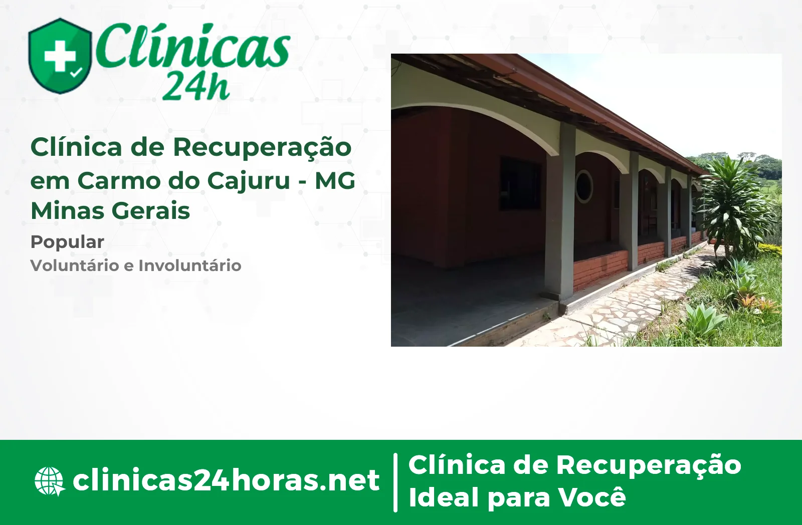 Clínica de Recuperação em Carmo do Cajuru Masculina 5