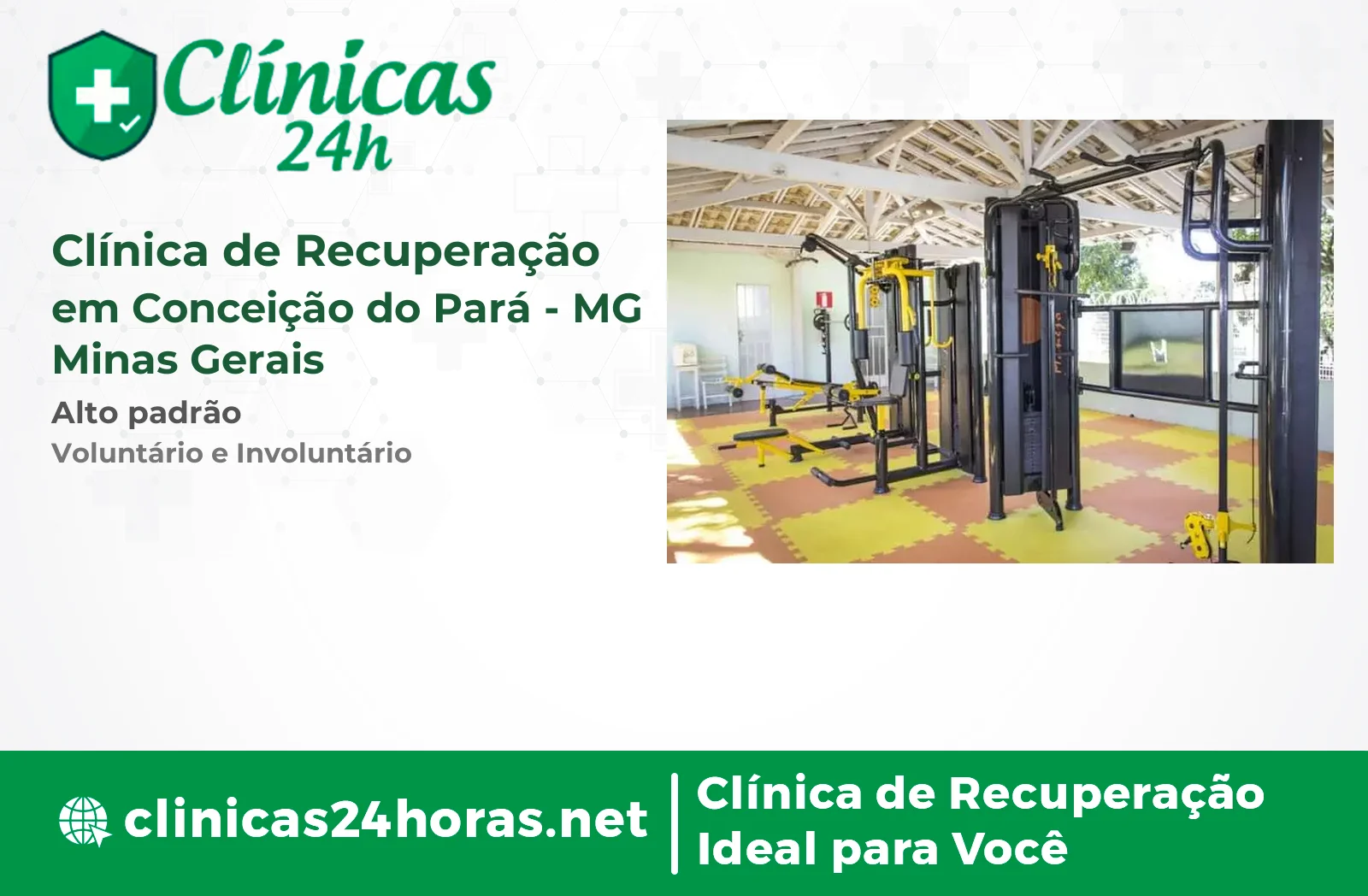 Clínica de Recuperação em Conceição do Pará Masculina 3