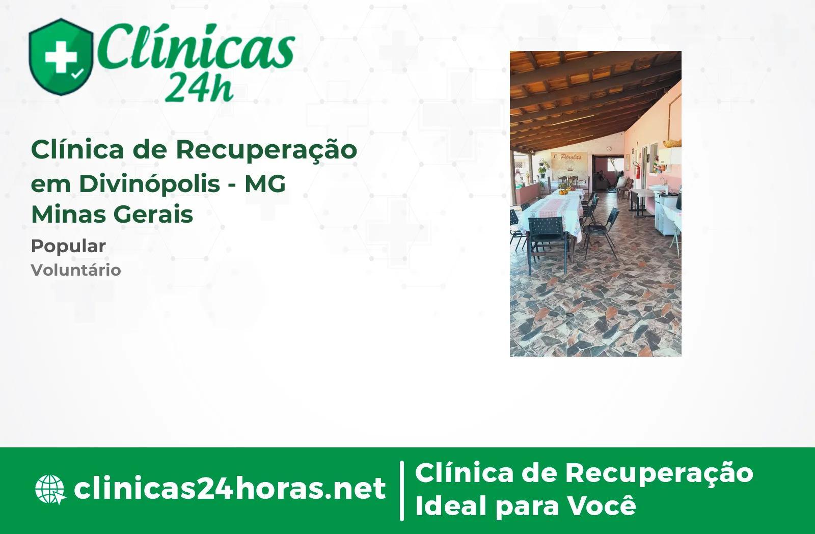 Clínica de Recuperação em Divinópolis Feminina 3