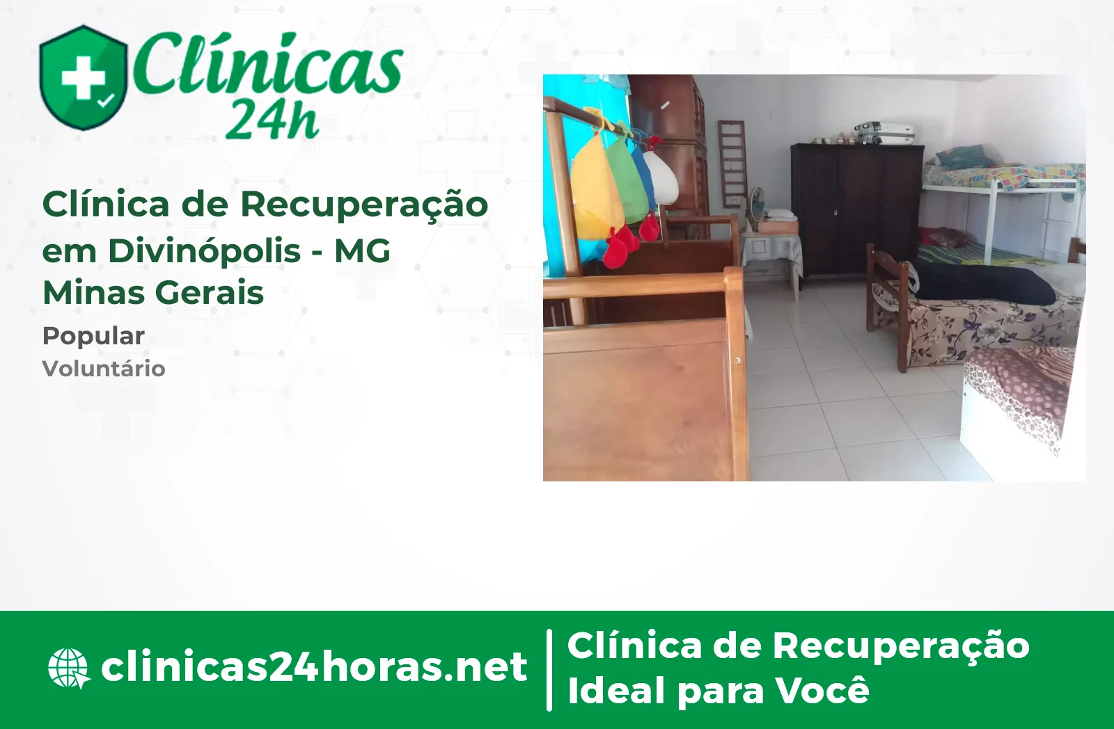 Clínica de Recuperação em Divinópolis Feminina 2
