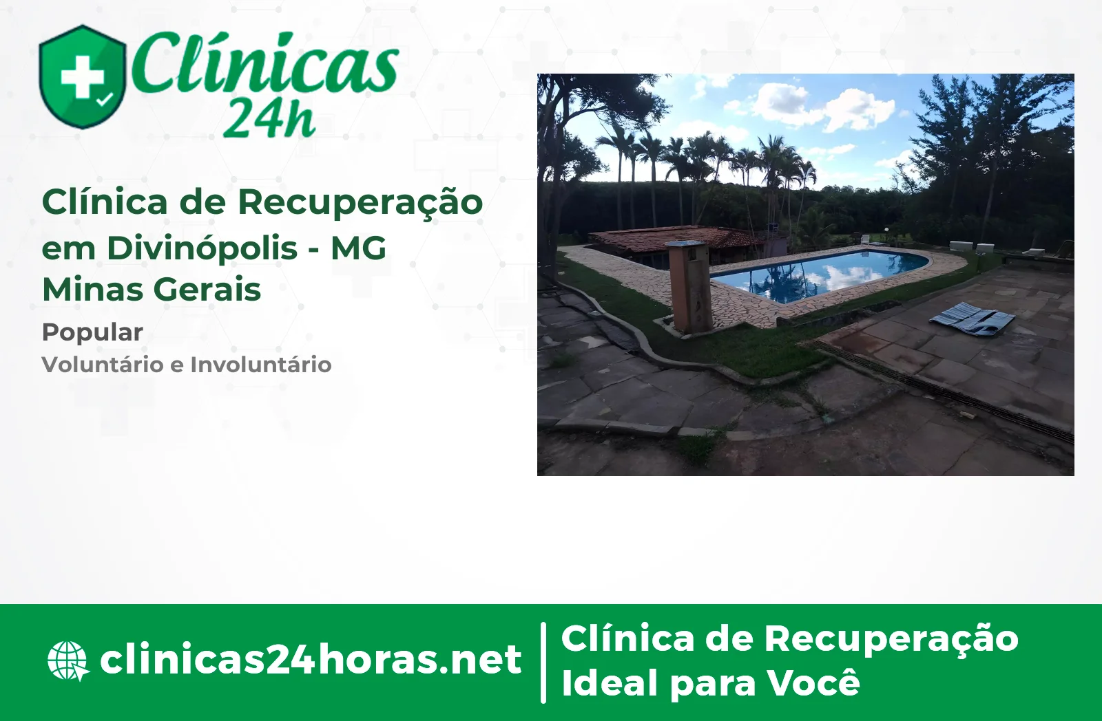 Clínica de Recuperação em Divinópolis Masculina