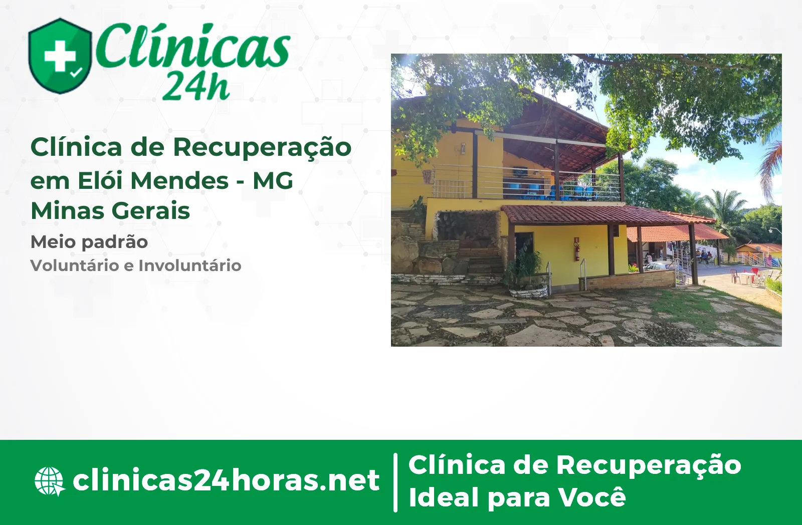 Clínica de Recuperação em Elói Mendes Masculina 5