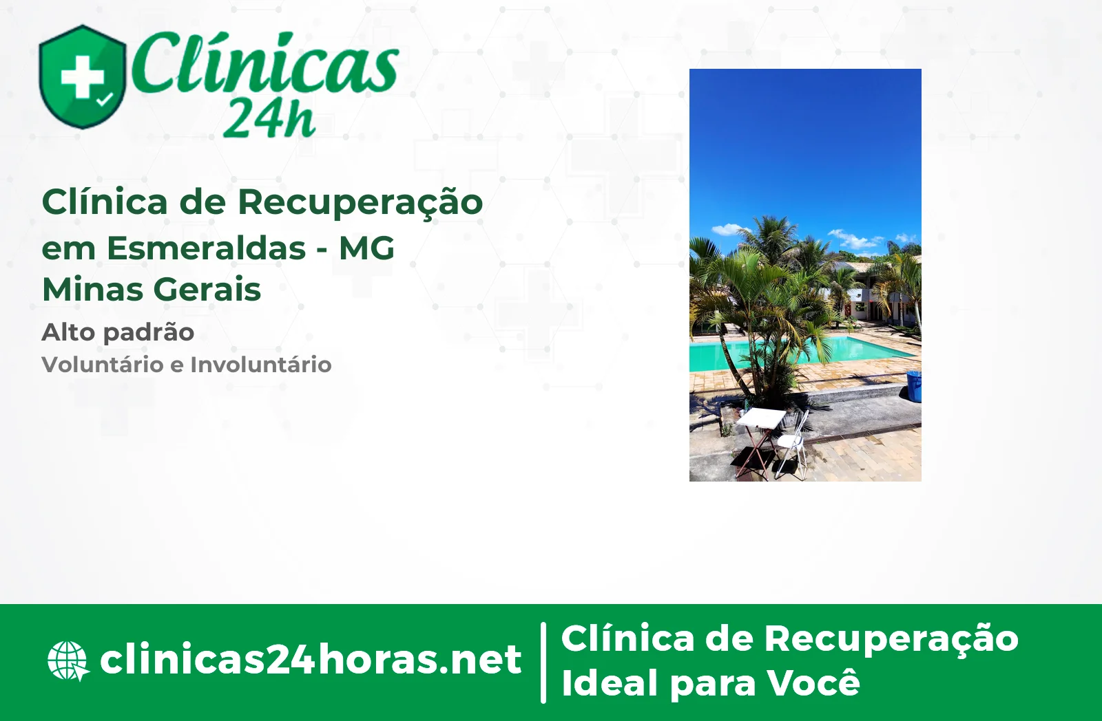 Clínica de Recuperação em Esmeraldas Masculina 4