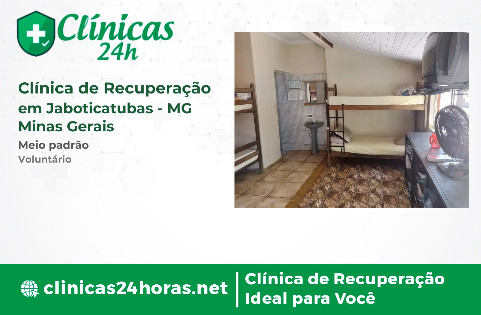 Clínica de Recuperação em Jaboticatubas Masculina 4
