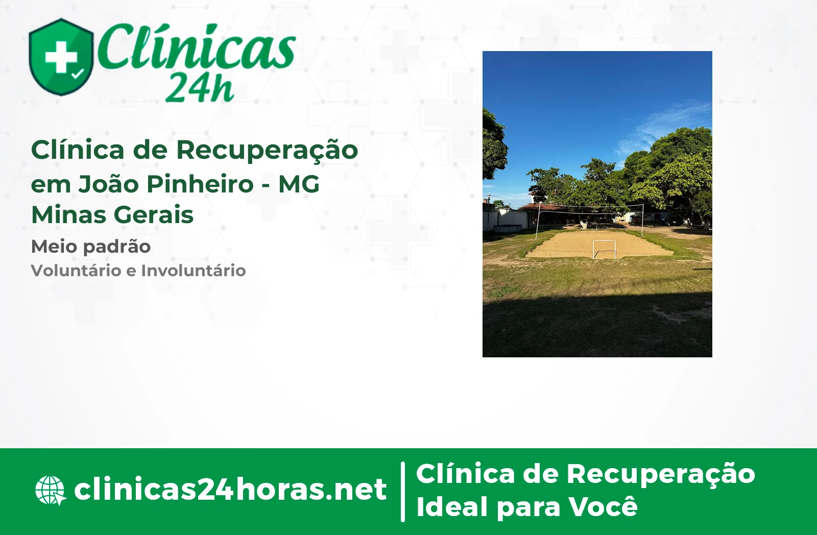 Clínica de Recuperação em João Pinheiro Masculina 4